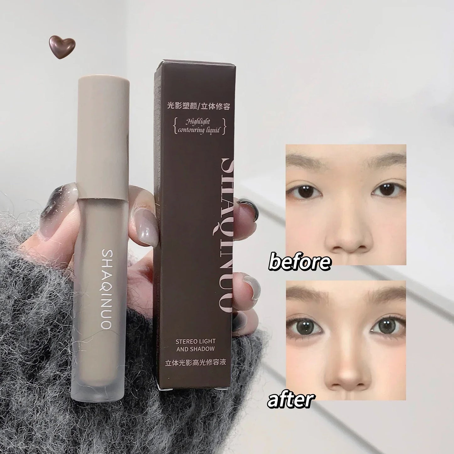 Waterproof Highlight & Contour Liquid Stick | Matte Face Pen