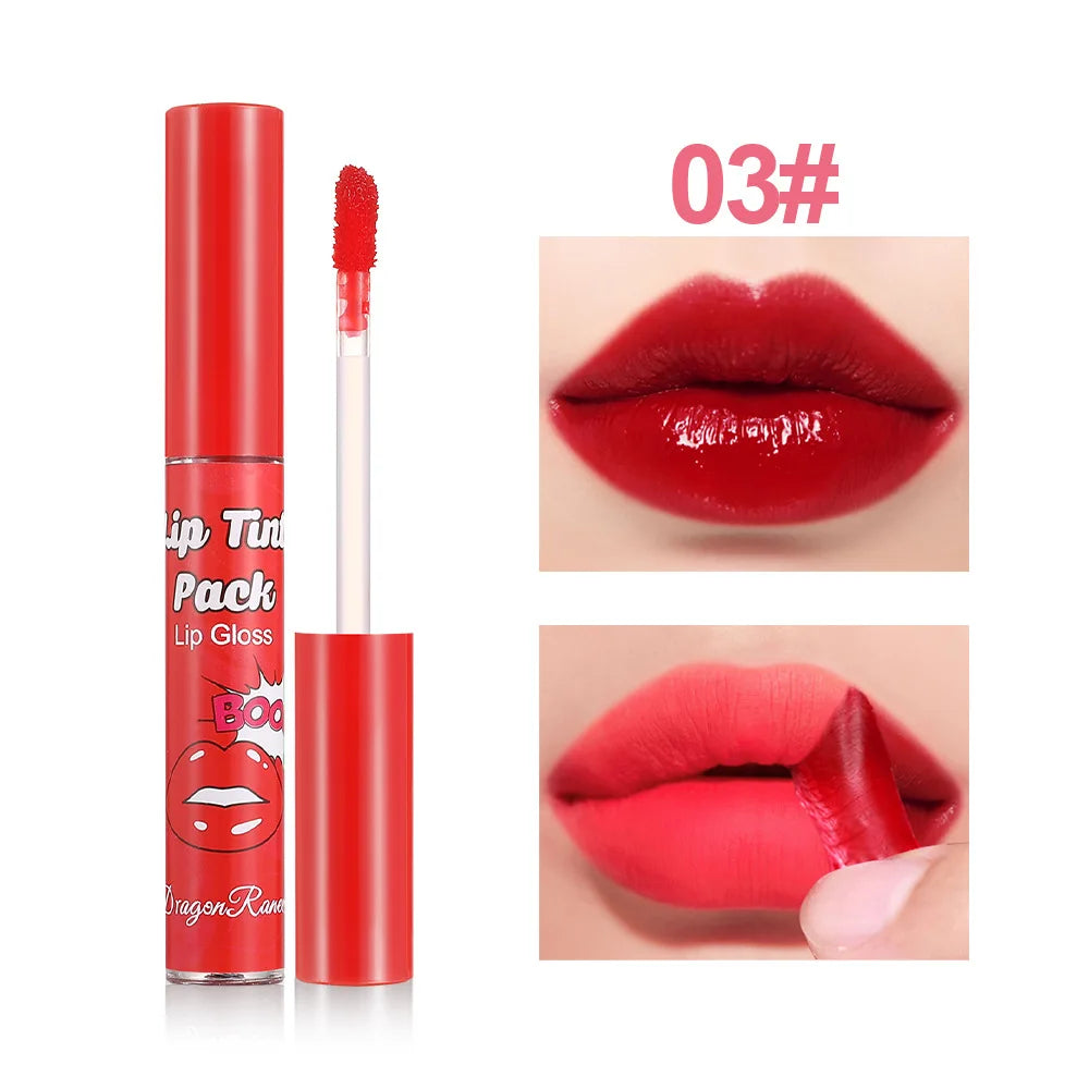 Dragon Ranee Peel Off Lip Stain – Rose Red Waterproof Matte