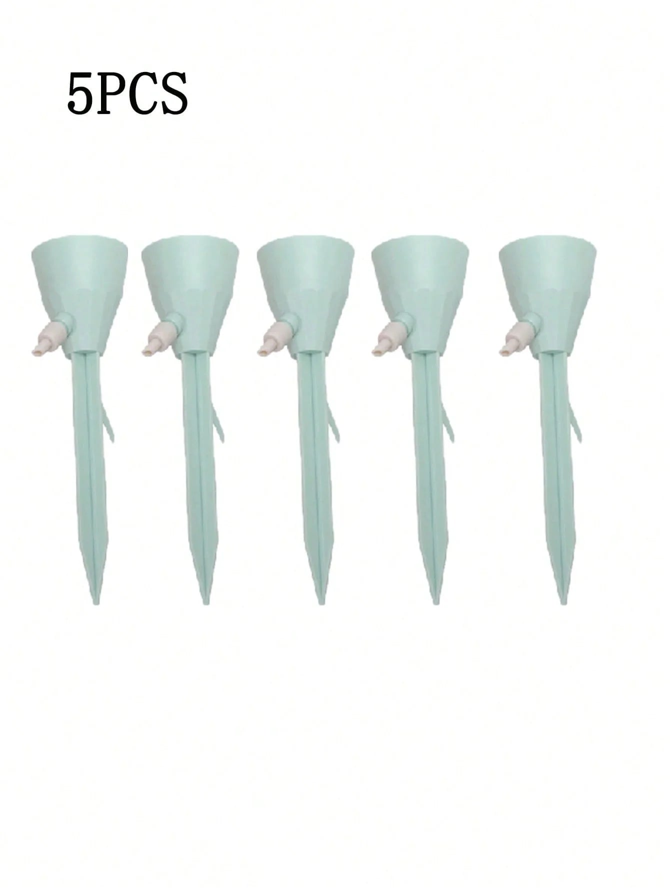 5-Pack Self Watering Drip Stakes with Adjustable Valve
