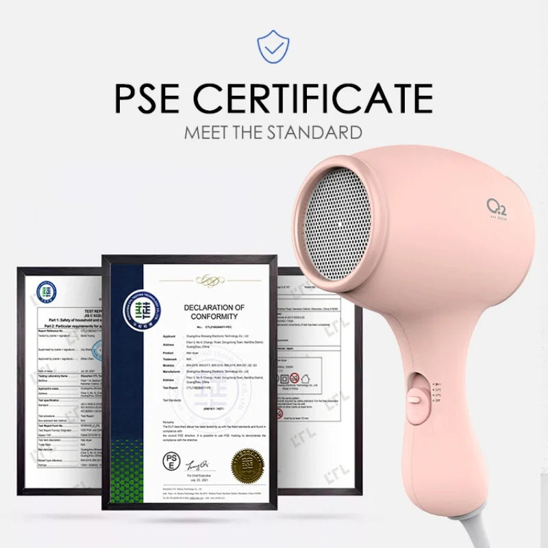 New Product: Children's Hair Dryer, Low Noise, Constant Temperature, Portable Hair Dryer For Babies, Designed For Home Use Peaceful Pleasures Health and Wellness
