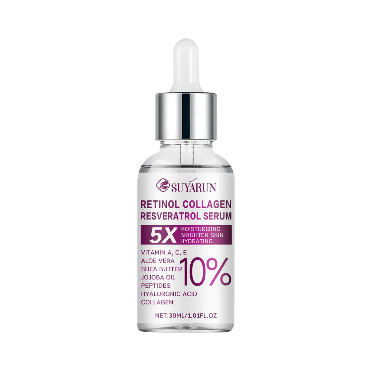 SUYARUN Retinol Resveratrol Face Serum – Brightening & Anti-Aging