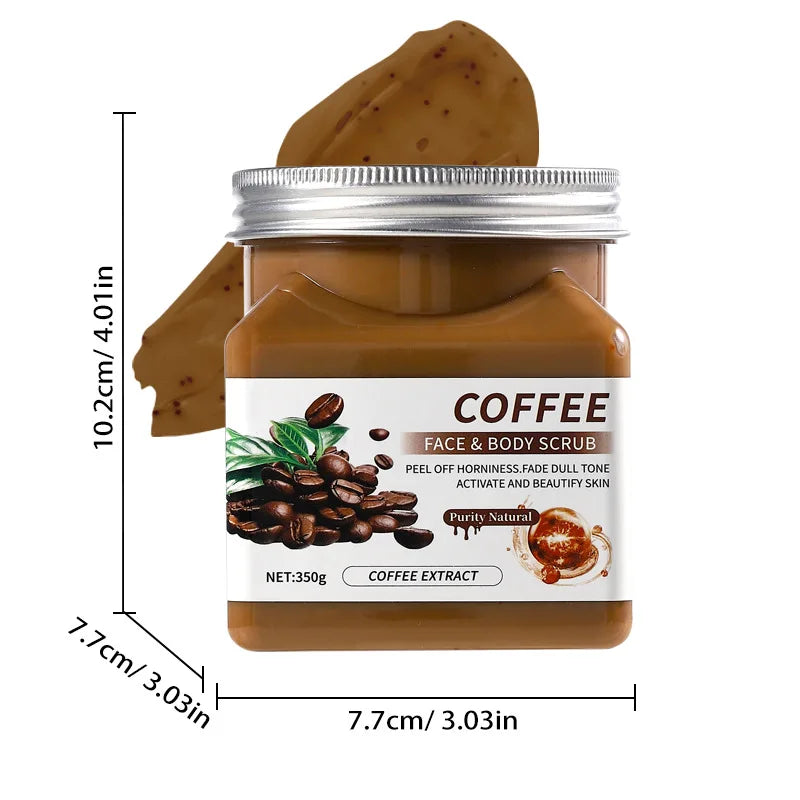 Coffee Body Scrub 350g – Dead Skin & Keratosis Pilaris Treatment