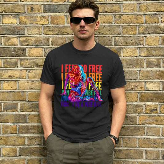 Madonnas Confessions II Album 2026 100% Cotton T-Shirt For Mens Beach Y2K Funny T-Shirts O Neck Harajuku Tees Plus Size Clothes Peaceful Pleasures Health and Wellness