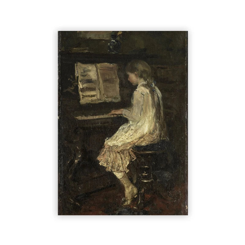 Moody Victorian Paintings Prints Vintage Dark Academia Aesthetic Decor Floral Poster Skeleton Canvas Painting Gallery Wall De Peaceful Pleasures Health and Wellness 7PC8895 40x60cm Unframed