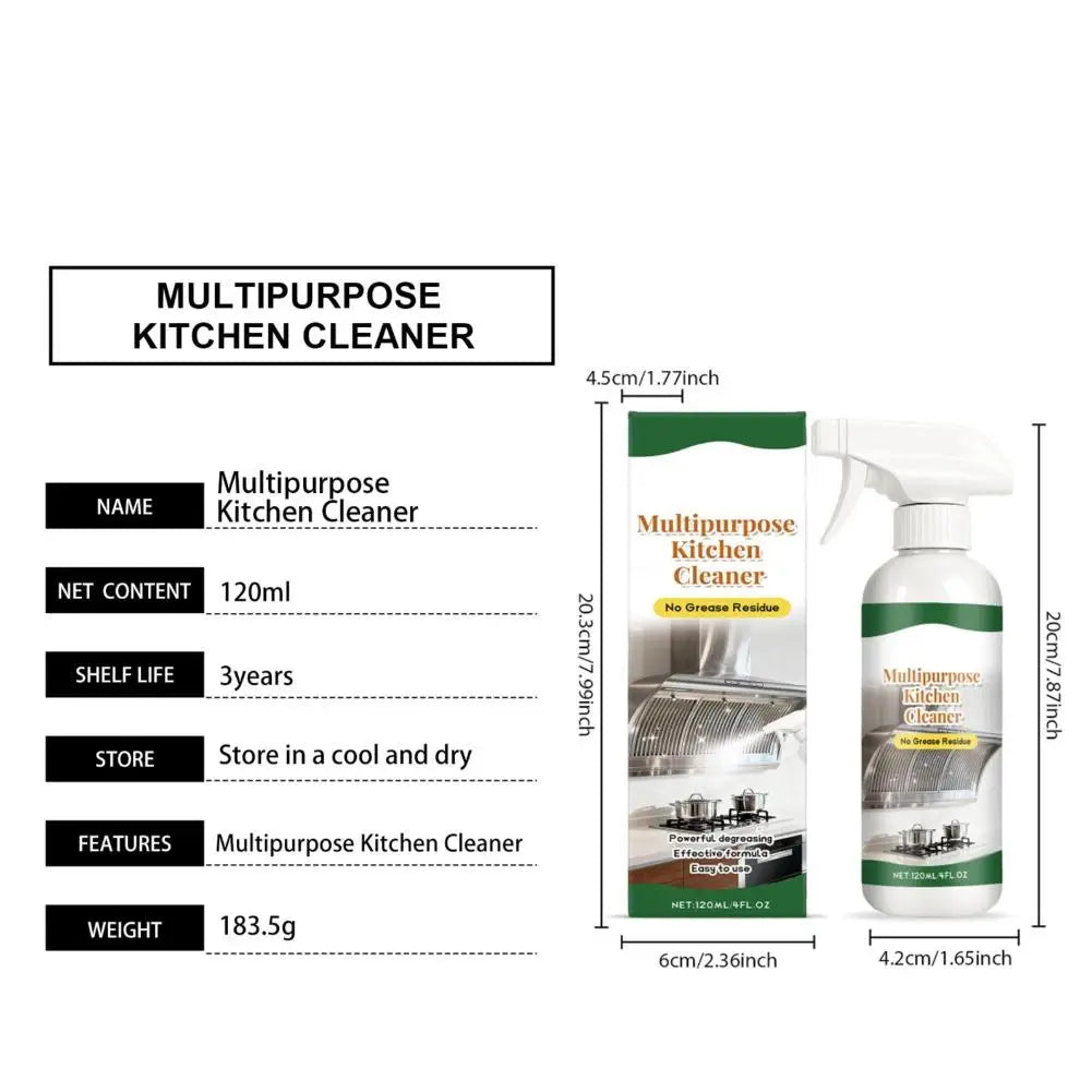 Powerful Kitchen Degreaser Spray – Oven & Grill Grease Remover
