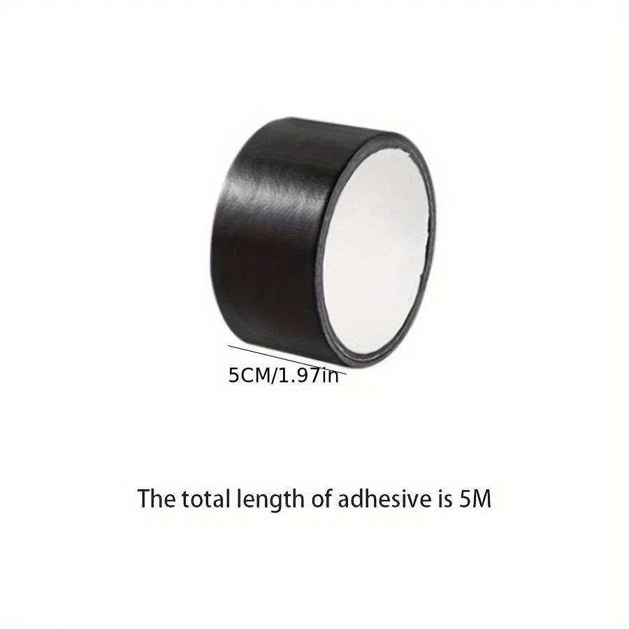 Self-Adhesive Leather Repair Tape Patch | Black DIY Fix