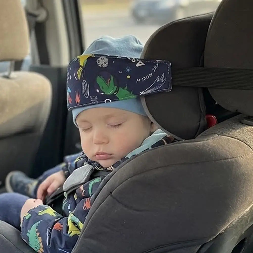Infant Baby Car Seat Head Auto Sleeping Headrest Support Children Belt Fastening Belt Adjustable Sleep Positioner Baby Saftey Peaceful Pleasures Health and Wellness