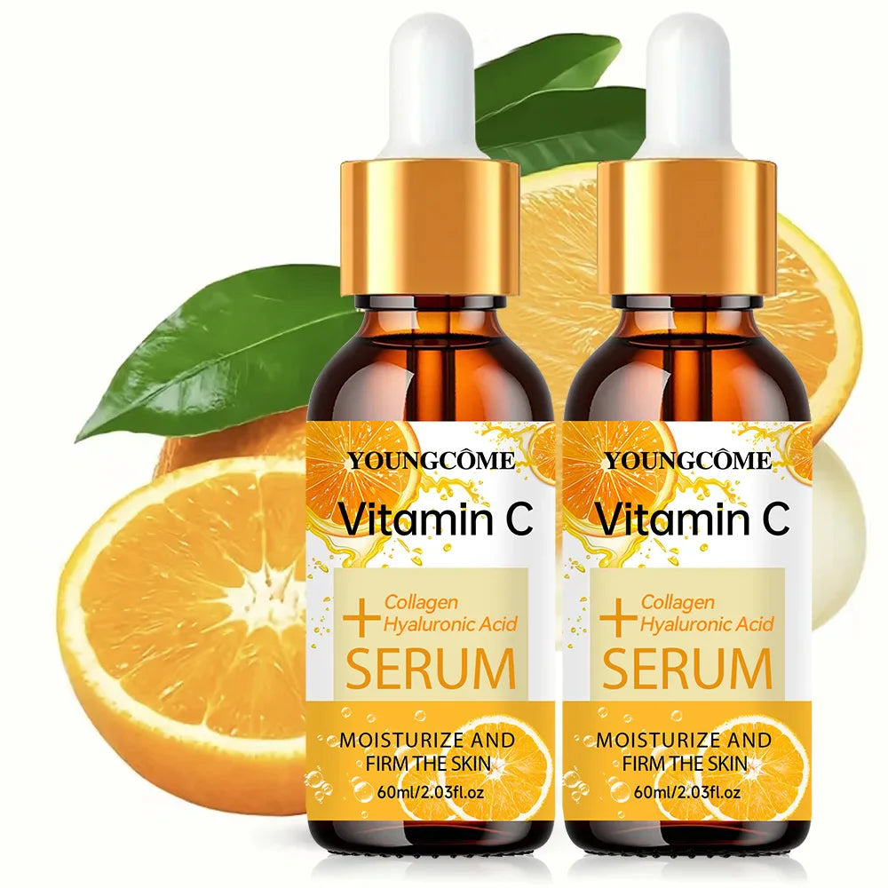 YOUNGCOME 2-Pack Vitamin C & Hyaluronic Acid Brightening Serum