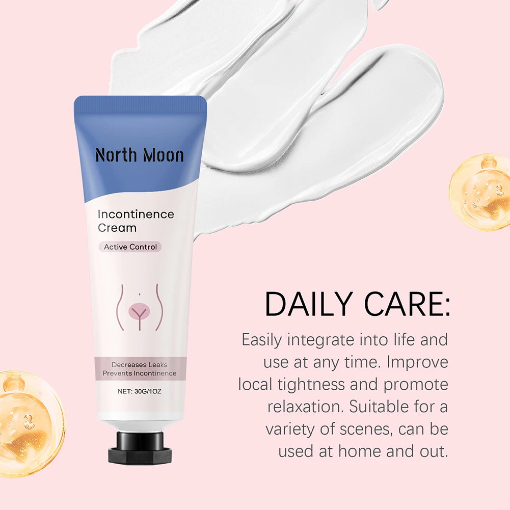 Incontinence Cream For Women Anti-Leakage Protection Soothes Protection Cooling Formulas To Reduce Discomfort For Body Care Peaceful Pleasures Health and Wellness