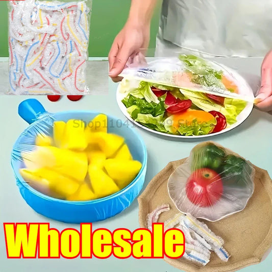 Elastic Food Covers – Reusable HDPE Bowl & Plate Lids (50–1000 pcs) Elastic Food Covers Oasis Select