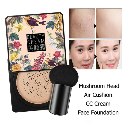 BIOAOUA CC Cream Air Cushion Foundation BB Cream Concealer Air Cushion Foundation Oasis Select