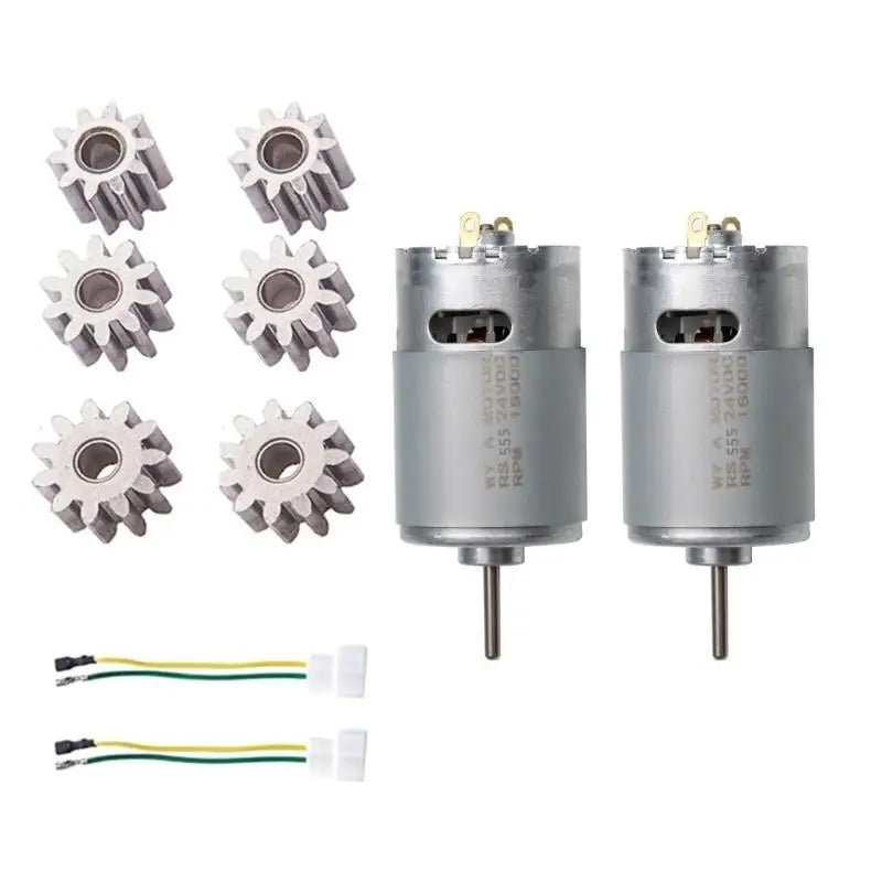 24V RS555 Upgrade Motor for Kids Ride-On Car – 2-Pack