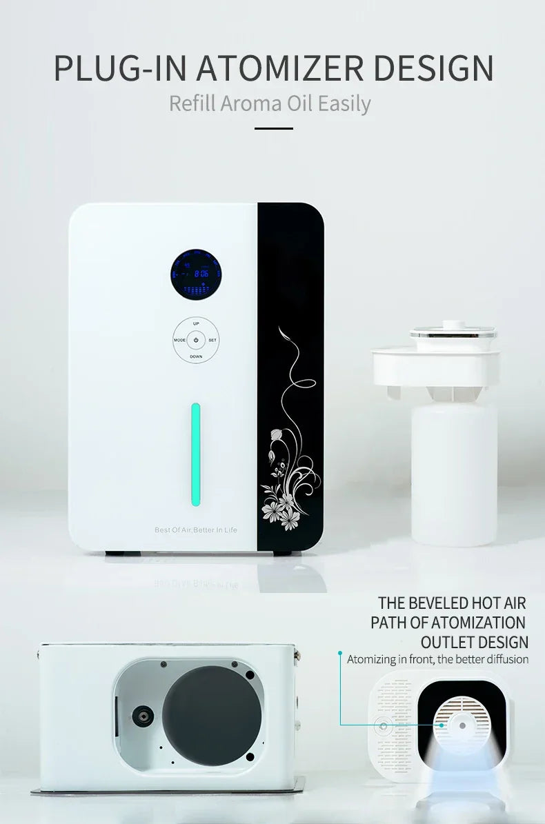 NAMSTE 5000m³ Electric Aroma Diffuser 1200ML WiFi (NMT-192) Peaceful Pleasures Health and Wellness
