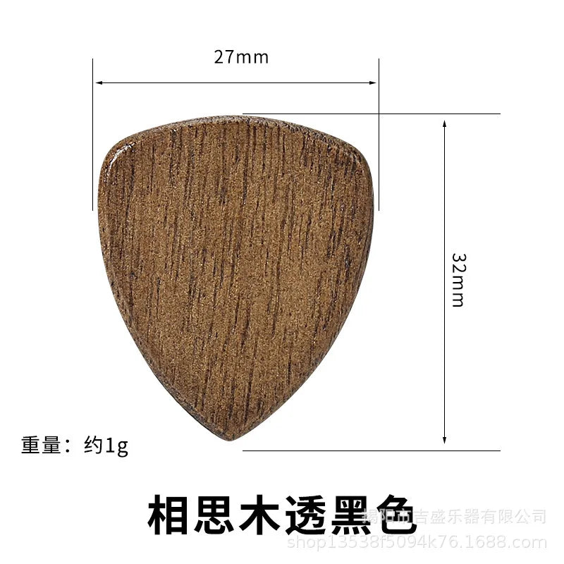 Wood Guitar Pick Electric Parts Premium Guitarpicks Enhancing Grip