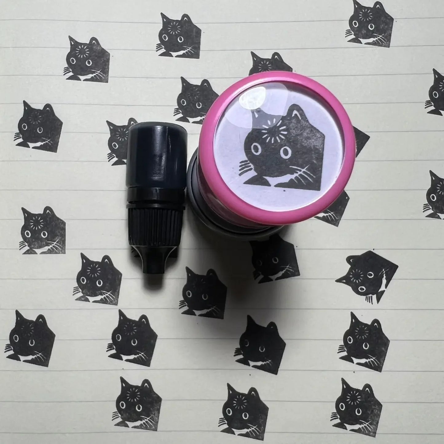Shutdown Cat Seal Funny Emoji Stamps Creative Small Round Seals for Students Cute Peaceful Pleasures Health and Wellness