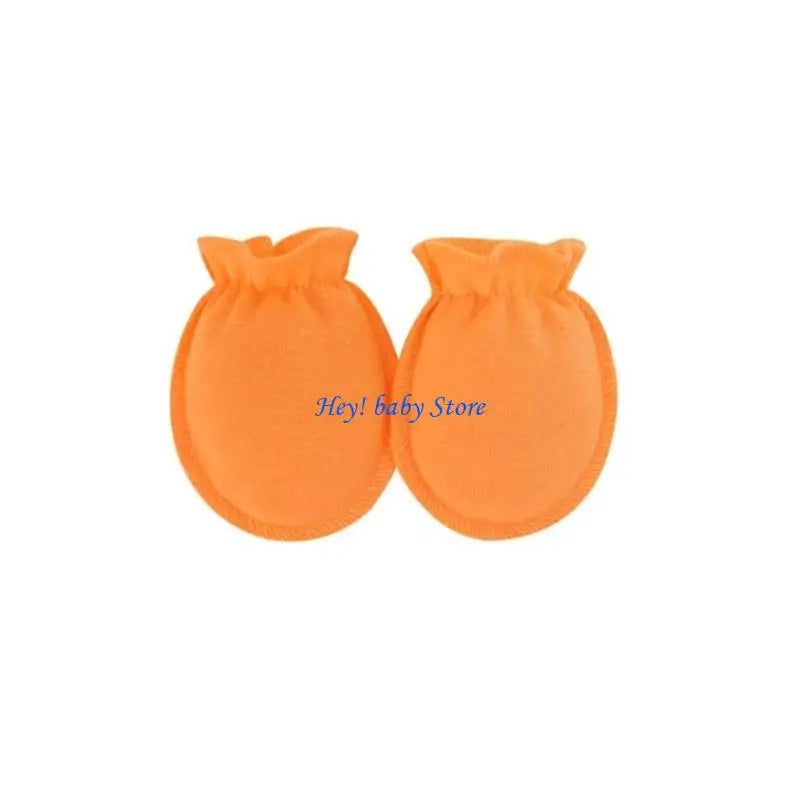 Soft Cotton Baby Anti-Scratch Mittens | Newborn 0–12 Months