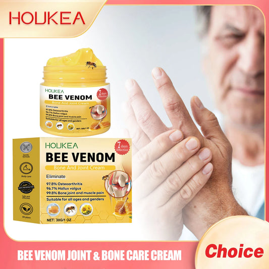 Bee Venom Bone & Joint Care Cream – 30g Nourishing Body Cream Topical Body Cream Peaceful Pleasures Health and Wellness
