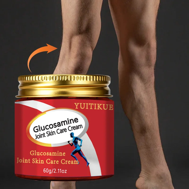 YUITIKUE Glucosamine Joint Cream 60g | Fast-Absorbing Formula Joint Relief Cream Peaceful Pleasures Health and Wellness