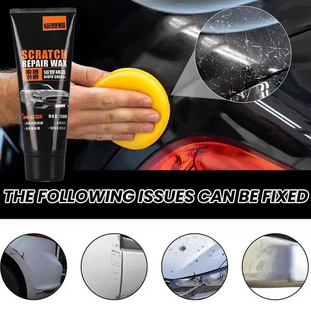 Car Scratch Repair Wax for Paint Restoration Peaceful Pleasures Health and Wellness