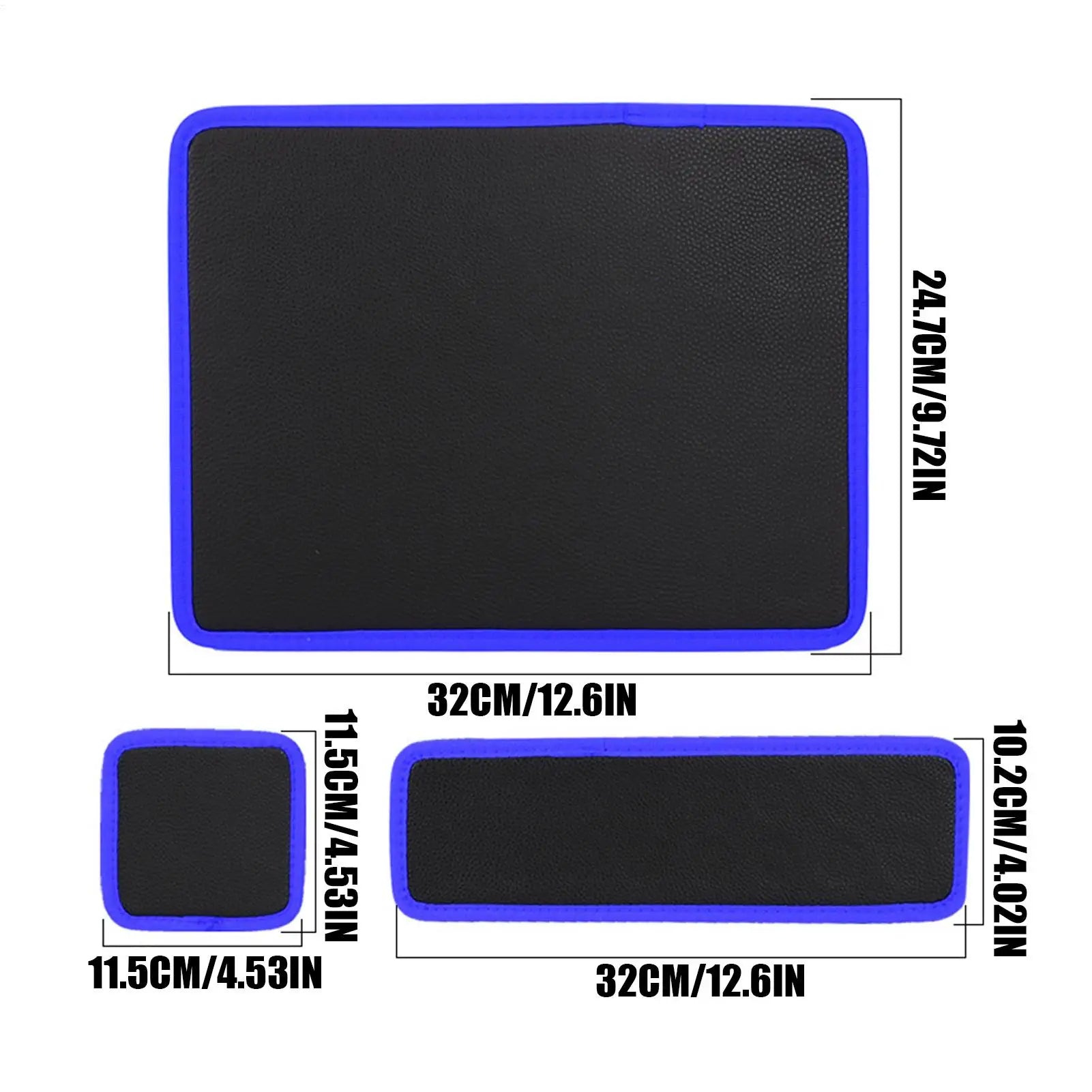 3 Pieces Magnetic Tool Mat Holder with PVC Protective Layer Heavy Duty Parts Holder for Home Garage Workshop Construction Car Peaceful Pleasures Health and Wellness