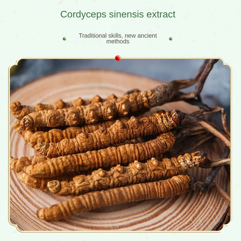 2Pcs Cordyceps Sinensis Repair Eye Cream Firming Eye Cream Vitality Cream Lifting Moisturizing Remove Puffiness Dark Circles Peaceful Pleasures Health and Wellness