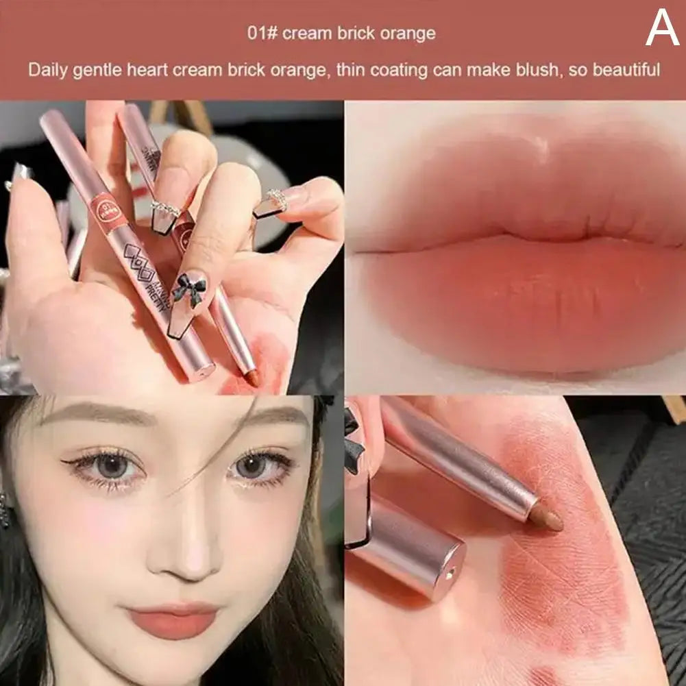 Waterproof Matte Lip Liner – Long-Lasting Moisturizing Pencil