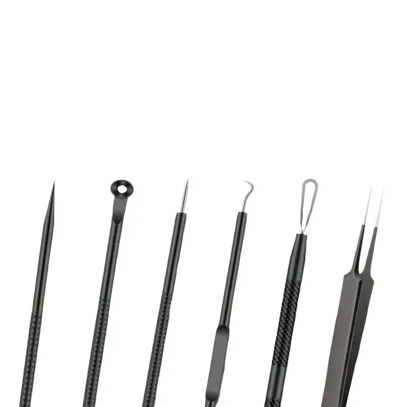 6-Piece Blackhead Comedone Extractor Kit | Home Spa Tool