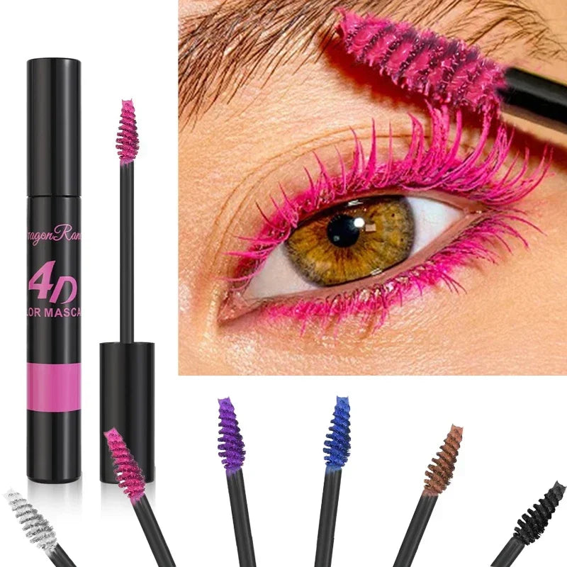 4D Colored Mascara – Waterproof, Volumizing & Lengthening