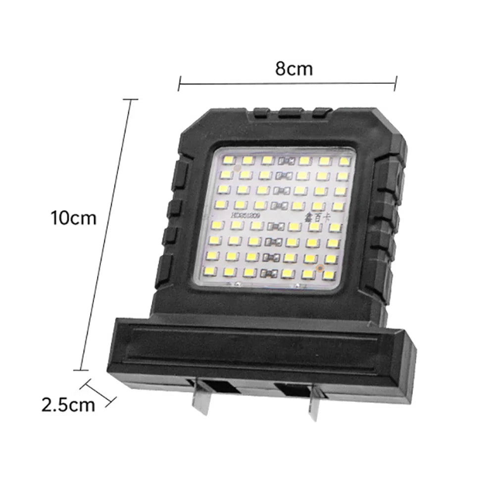 21V LED Work Light – Portable Super Bright Job Site Flashlight