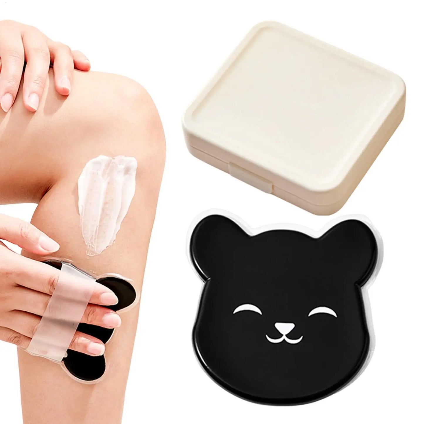 Bear Shape Silicone Lotion & Sunscreen Applicator | Reusable