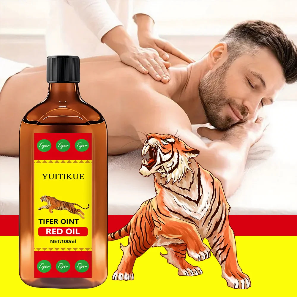 YUITIKUE Tiger Formula Muscle & Joint Massage Oil 100ml