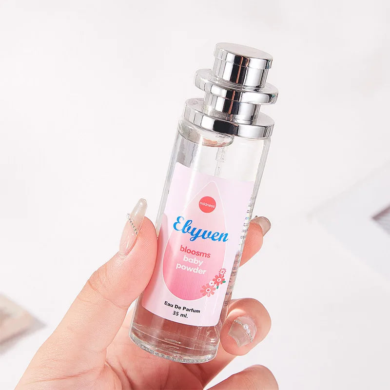 Pagoda Perfume Baby Powder Milk Light Fragrance Long-lasting Fragrance Floral Fragrance High Quality Fresh Light Fragrance Spray Peaceful Pleasures Health and Wellness Pink Tower