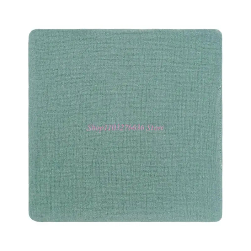 Soft Cotton Baby Washcloths – Face Towel, Drool Bib & Burp Cloth