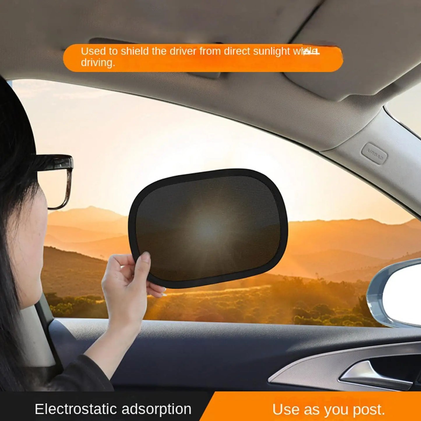 Universal Car Windshield Sun Shade – UV Blocking Folding Visor