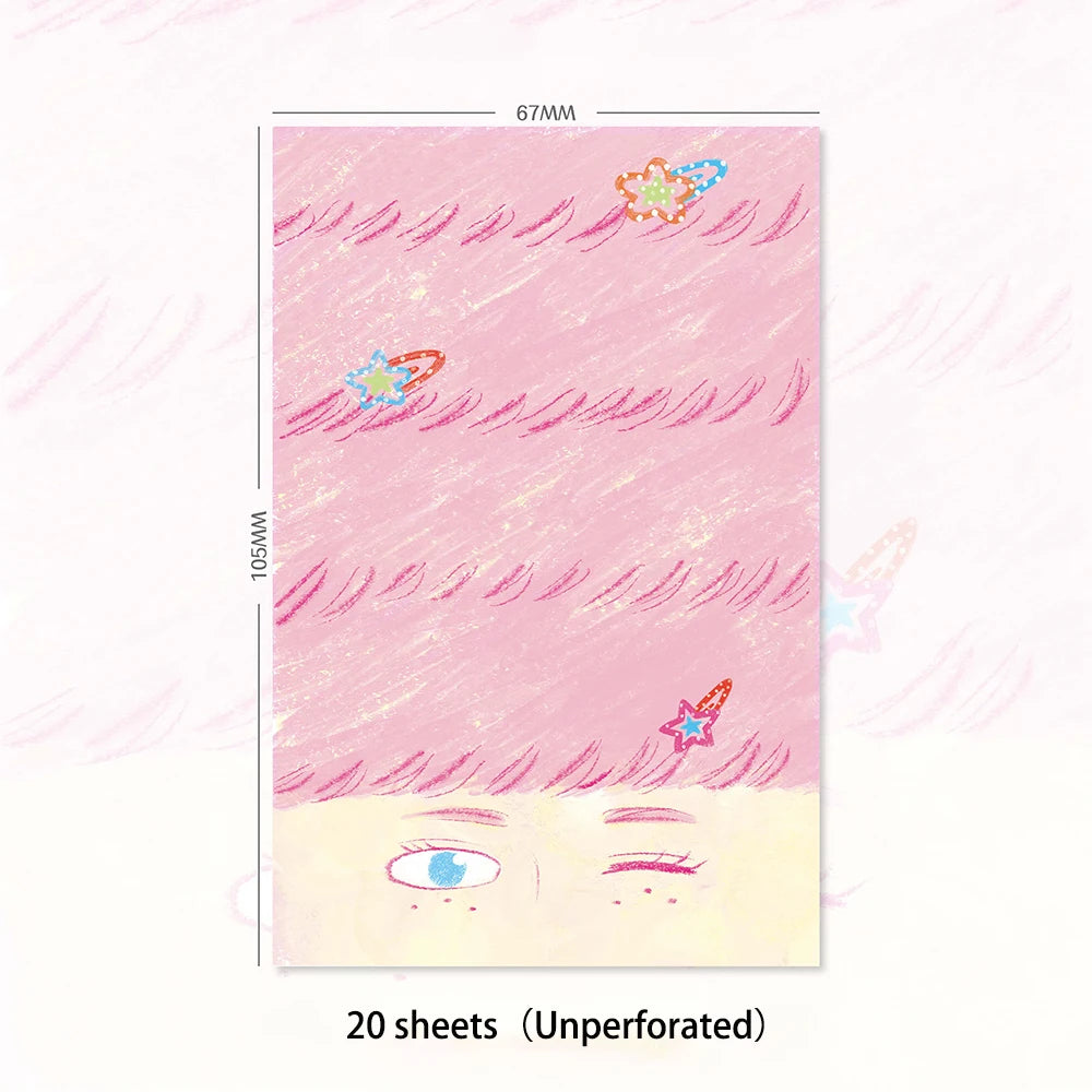 20 Sheets Fantasia M5 Interior Page Japanese Hand Drawn Basic Account