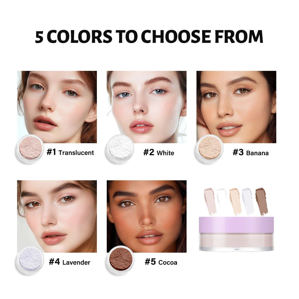Loose Baking & Setting Powder – Matte Oil Control | ibcccndc