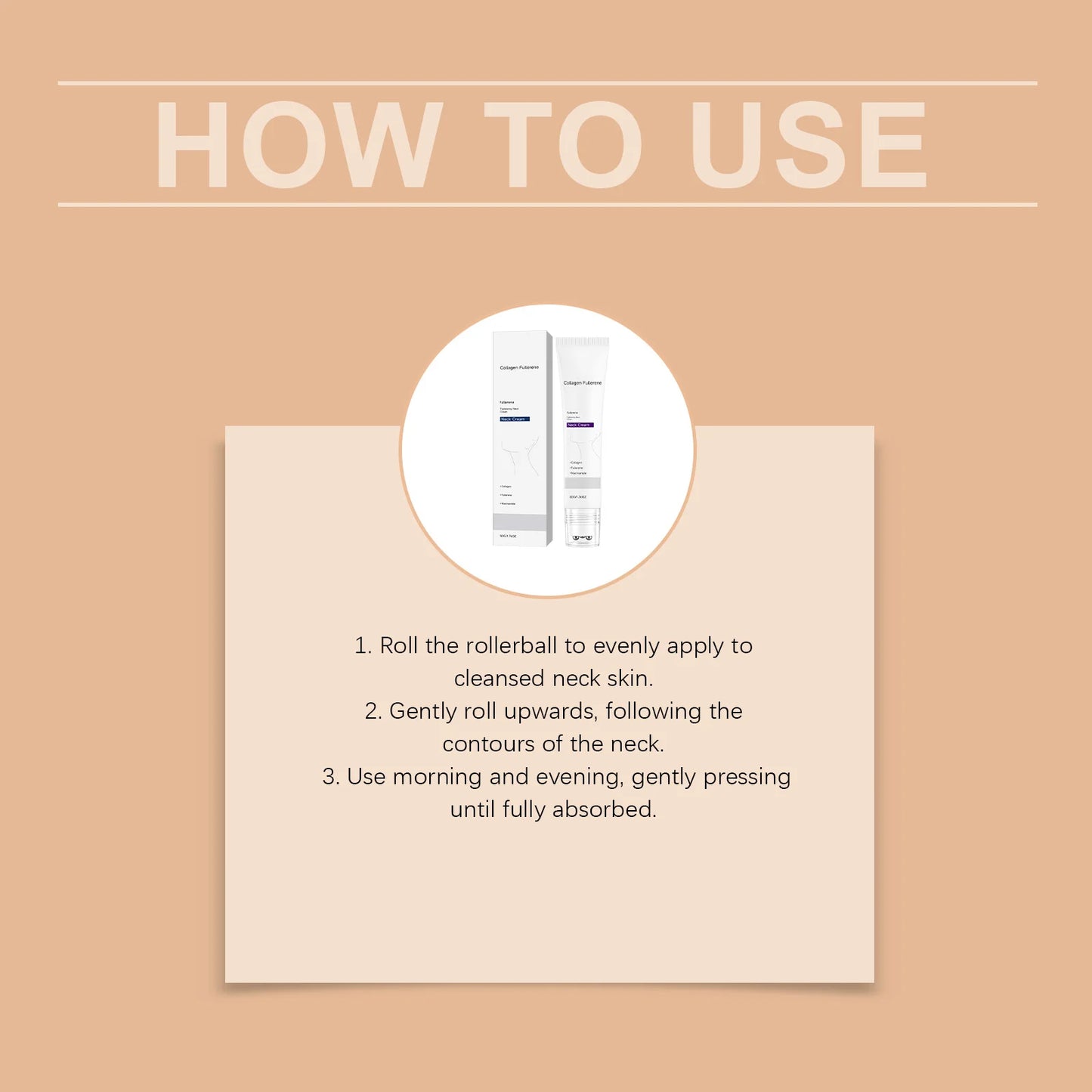 Collagen Neck Lift Cream – Firming, Anti-Aging & Moisturizing 50g
