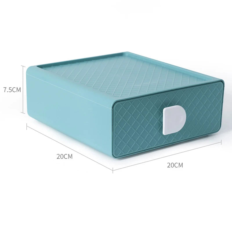 Bview Art Office Storage Stationery Cosmetics Organizer Desk Drawer