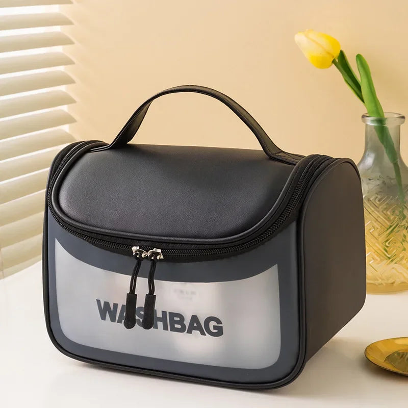 Large Transparent Waterproof PVC Travel Cosmetic Bag