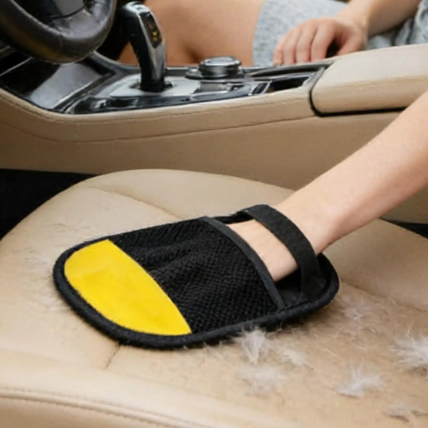 Electrostatic Pet Hair Remover Glove | Reusable & Washable