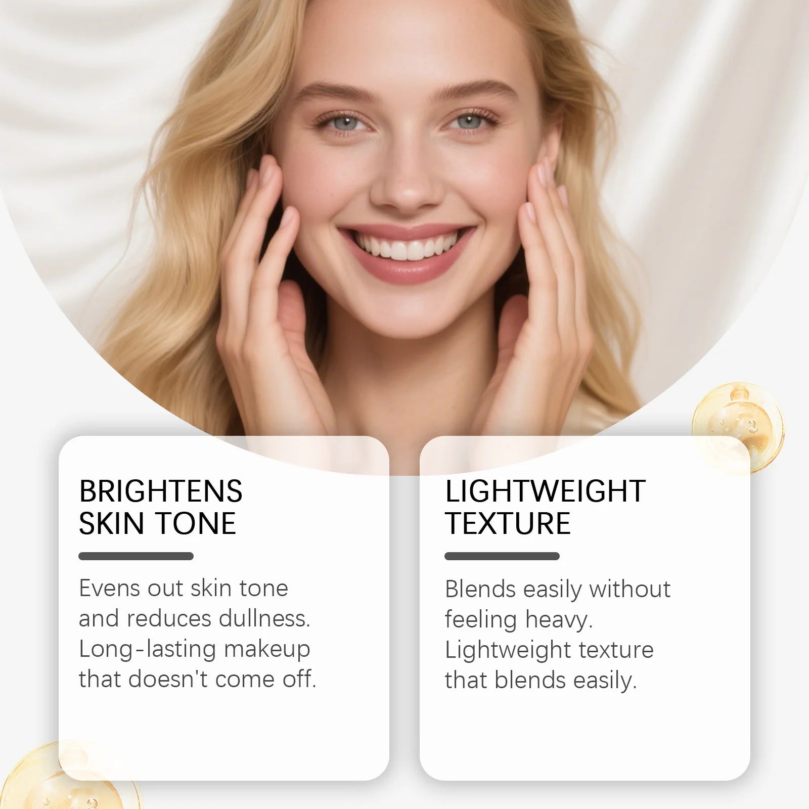 Glowing Pre Makeup Lotion Moisturizing Dry Skin Improve Dullness Brightening Smoothing Lightweight Facial Softening Primer 20g Peaceful Pleasures Health and Wellness