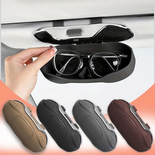Car Sun Visor Sunglasses Holder – ABS Eyeglass Case Car Sunglasses Holder Oasis Select