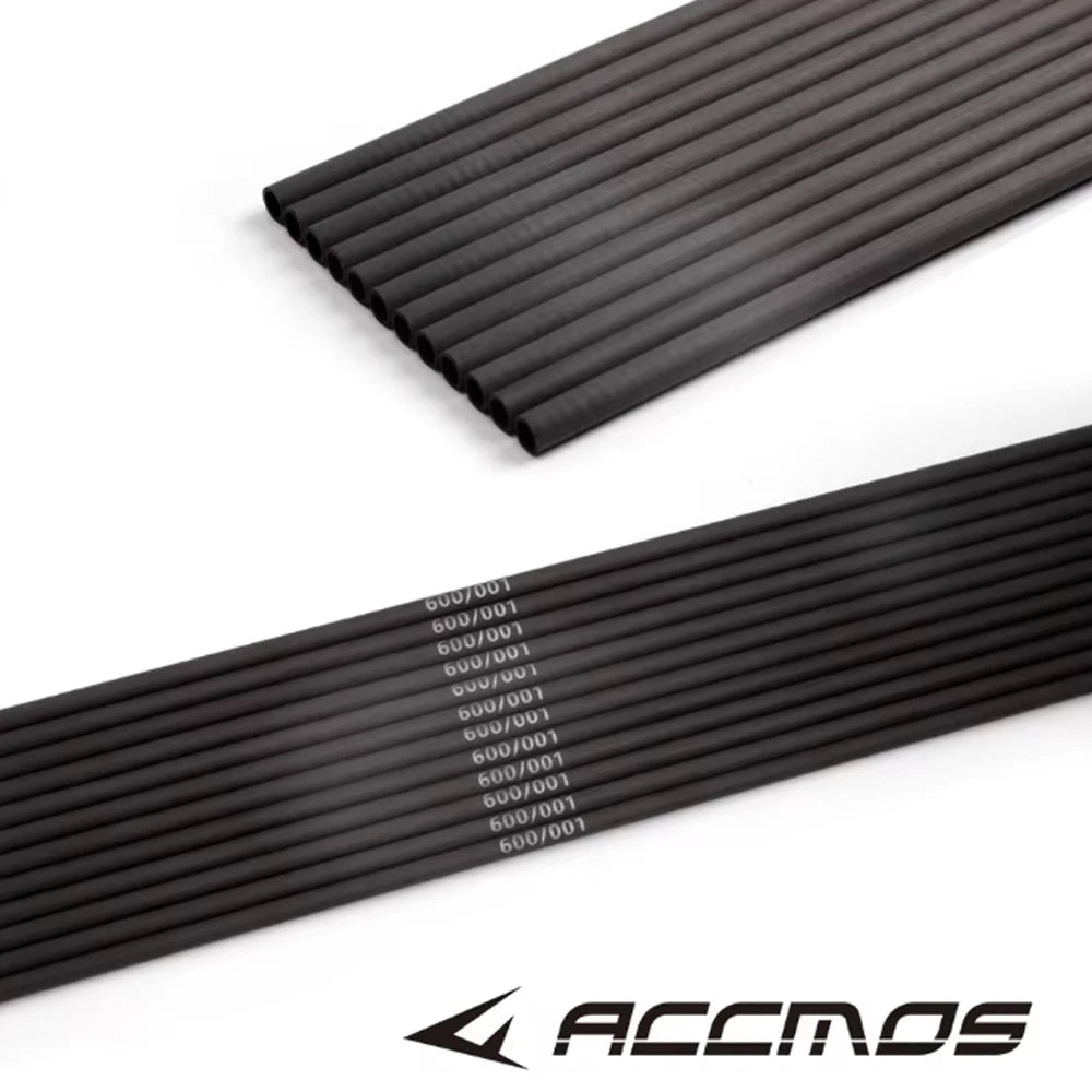 Pure Carbon Arrow Shafts ID Straightness 0 001 Sp300-1000 Bow Target