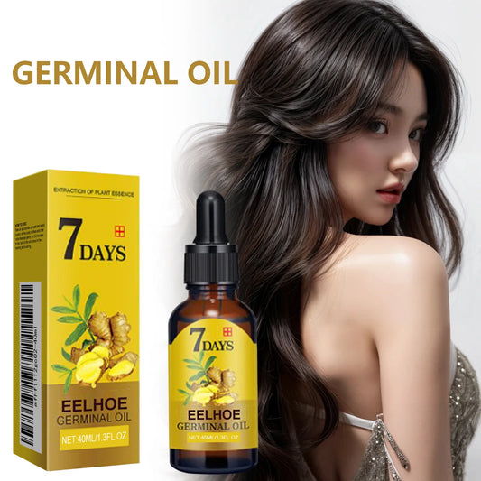 EELHOE Ginger Hair Growth Oil | Anti Hair Loss Scalp Treatment Hair Growth Oil Peaceful Pleasures Health and Wellness 2 X 40ml boxed
