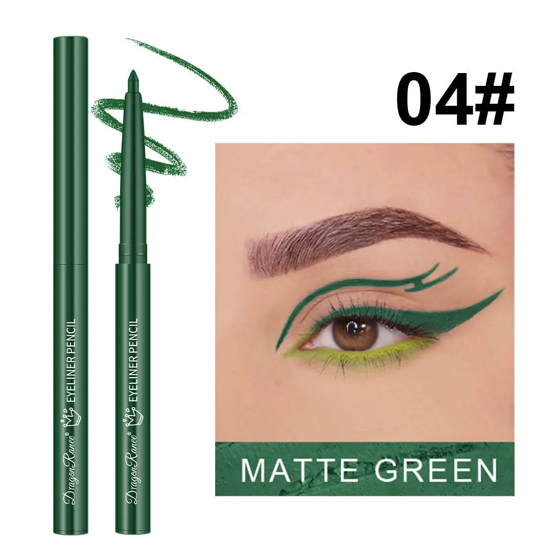 Dragon Ranee Waterproof Gel Eyeliner Pencil – Matte & Shimmer