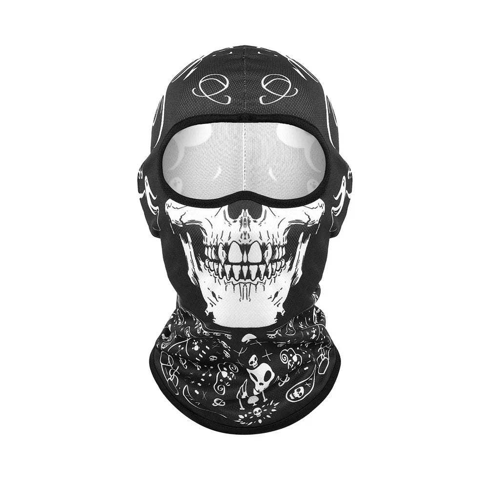 Ice Silk Balaclava – Breathable UV Sun Protection Face Cover