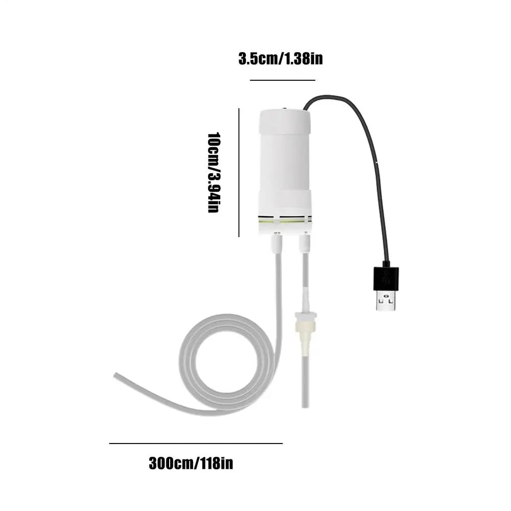 USB Self-Priming Siphon Pump | Aquarium, Garden & Pool