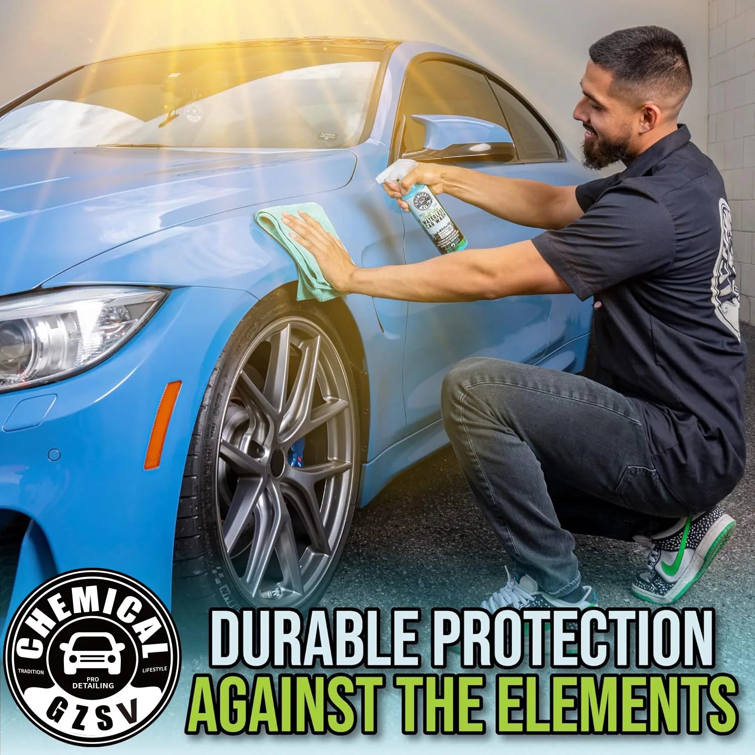 Chemical Swift Wipe Waterless Car Wash Safe for Cars Trucks Motorcycles RVs Peaceful Pleasures Health and Wellness