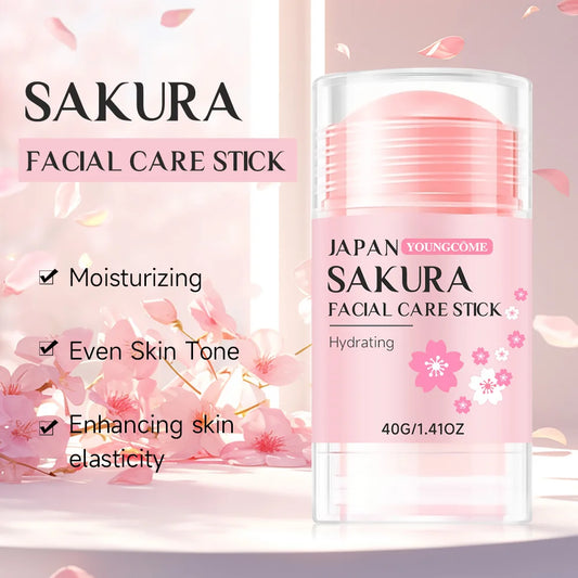 YOUNGCOME Sakura Facial Stick | Deep Hydration & Skin Repair Facial Moisturizer Stick Peaceful Pleasures Health and Wellness