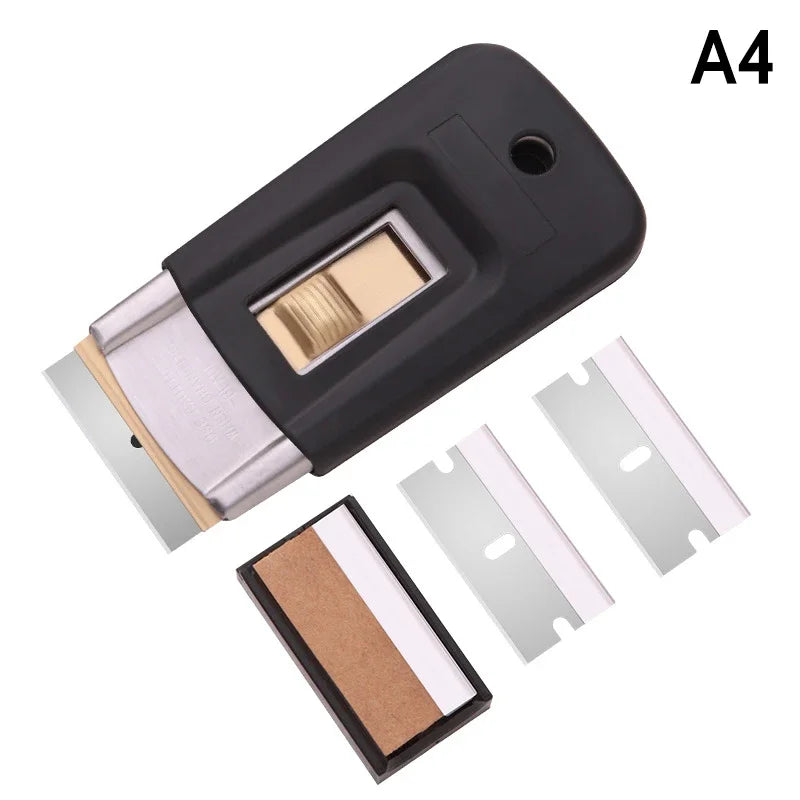 Stainless Steel Scraper Tool – Glass, Floor & Wall Paint Surface Scraper Tool Peaceful Pleasures Health and Wellness A4